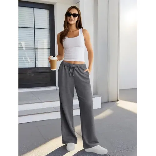 DLOODA Lounge Baggy Sweatpants, Dark Grey, view 3