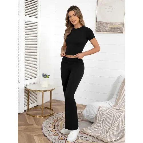 DLOODA Lounge Two Piece Set, Black, view 2
