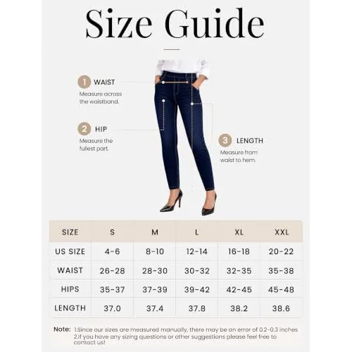 DLOODA High Waist Jeans with Pockets, Dark Blue, view 3